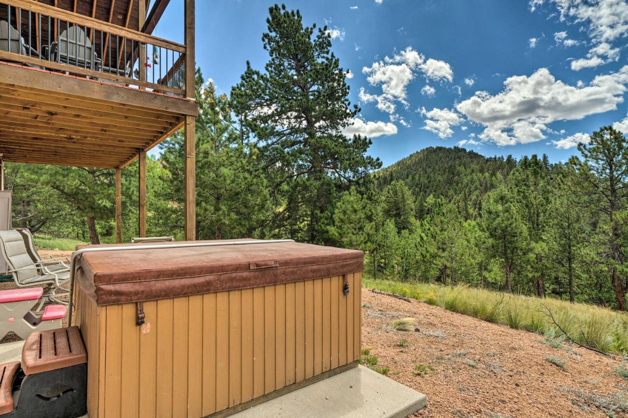 Cripple Creek Mountain Getaway With Hot Tub And Views! Villa Ngoại thất bức ảnh