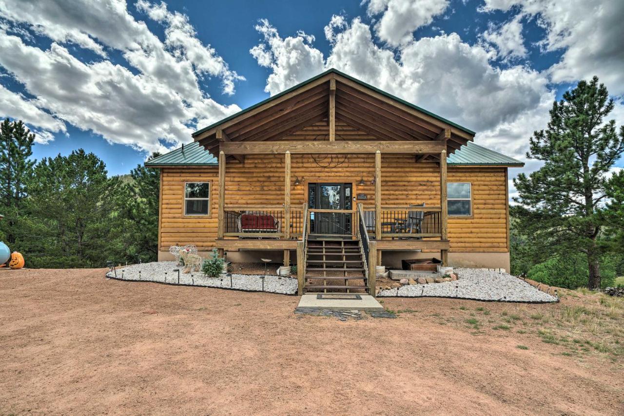 Cripple Creek Mountain Getaway With Hot Tub And Views! Villa Ngoại thất bức ảnh